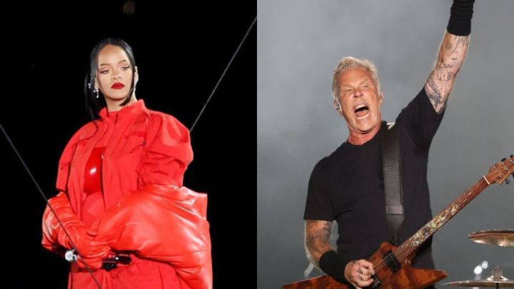 ¿Cómo reaccionó Metallica a la actuación de Rihanna en el Super Bowl?