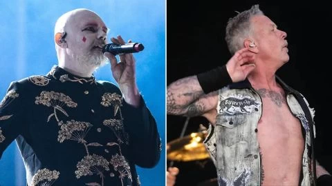 Billy Corgan acusa a Metallica de plagio