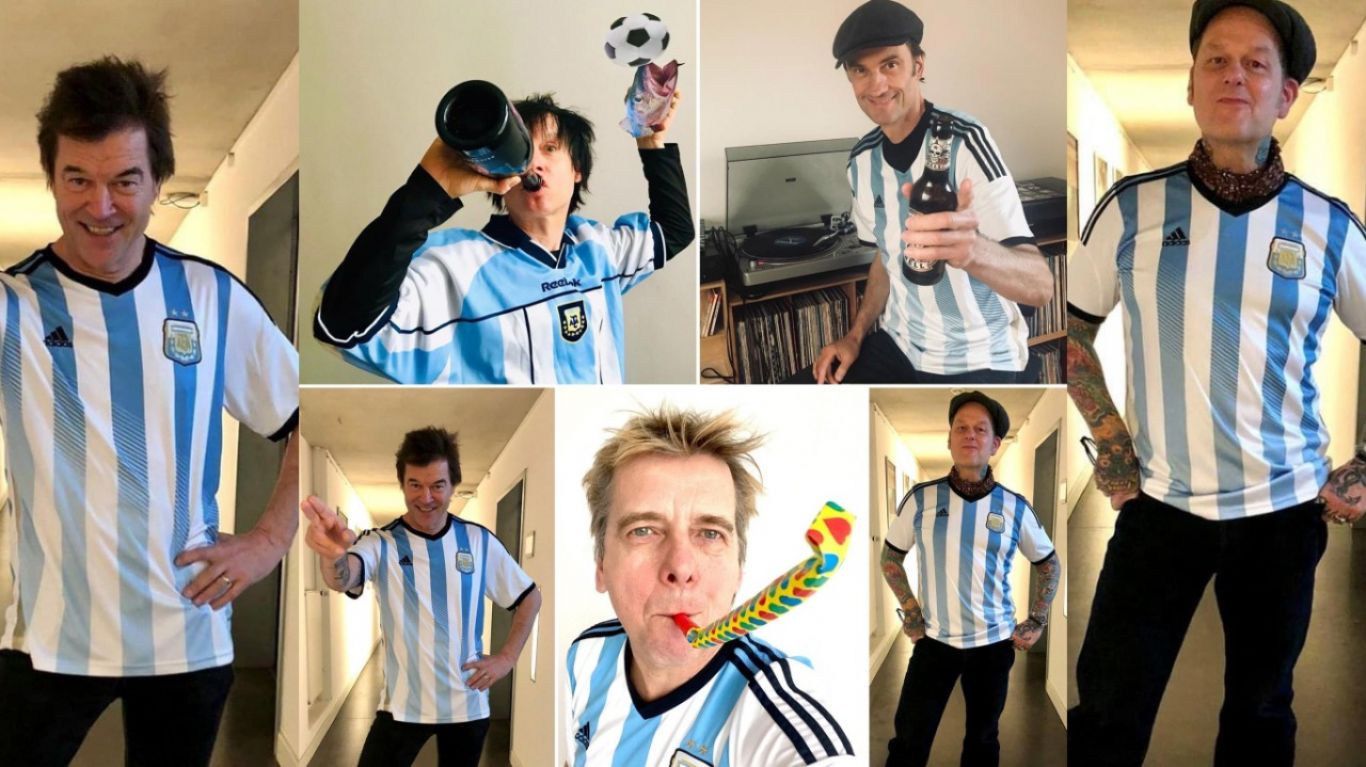 Los Hosen saludaron a los argentinos