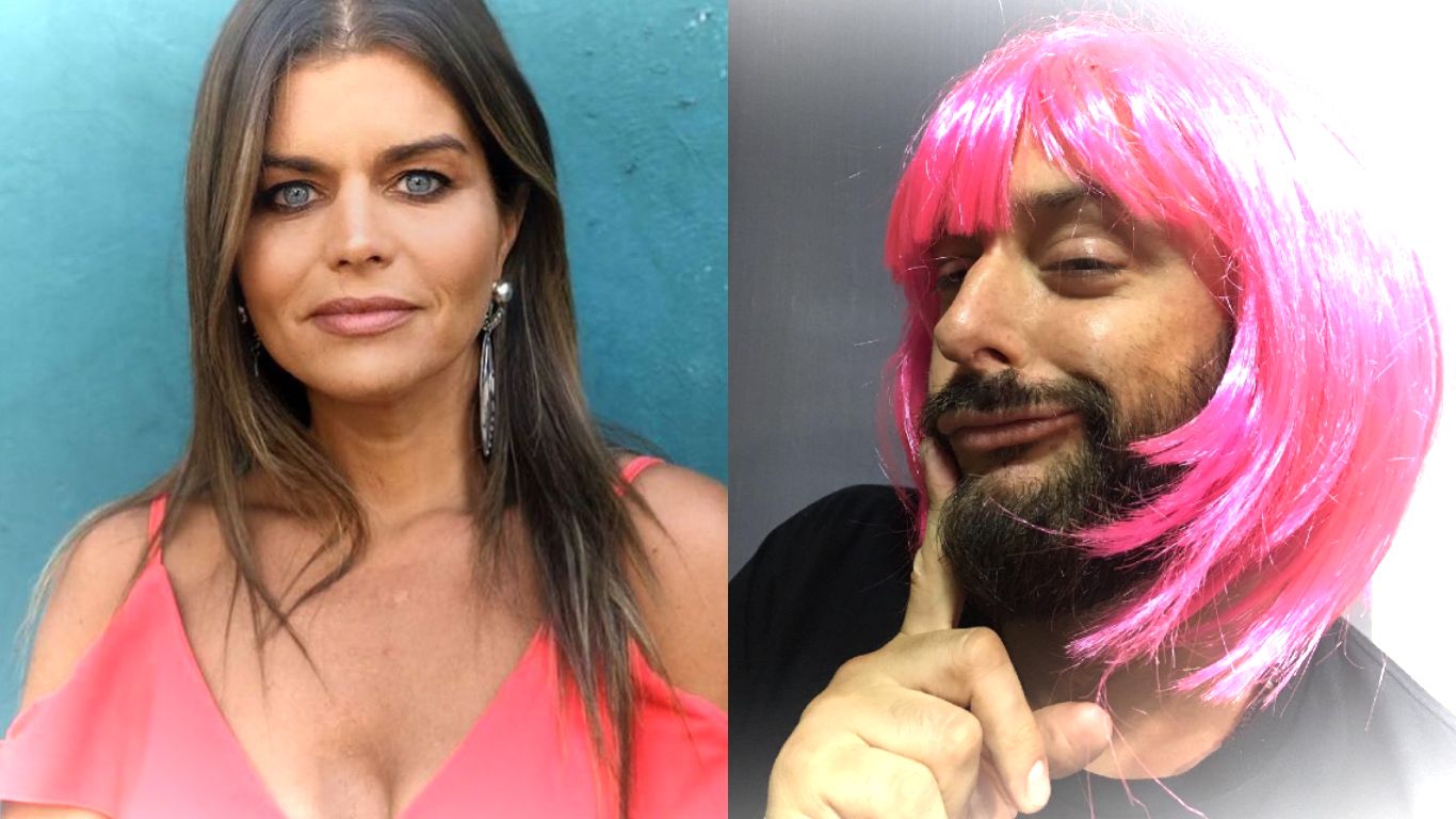 Angie Balbiani a solas con Virviana 