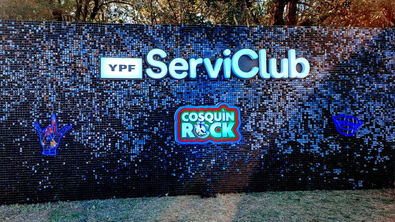 YPF ServiClub la rockeó en el Cosquín