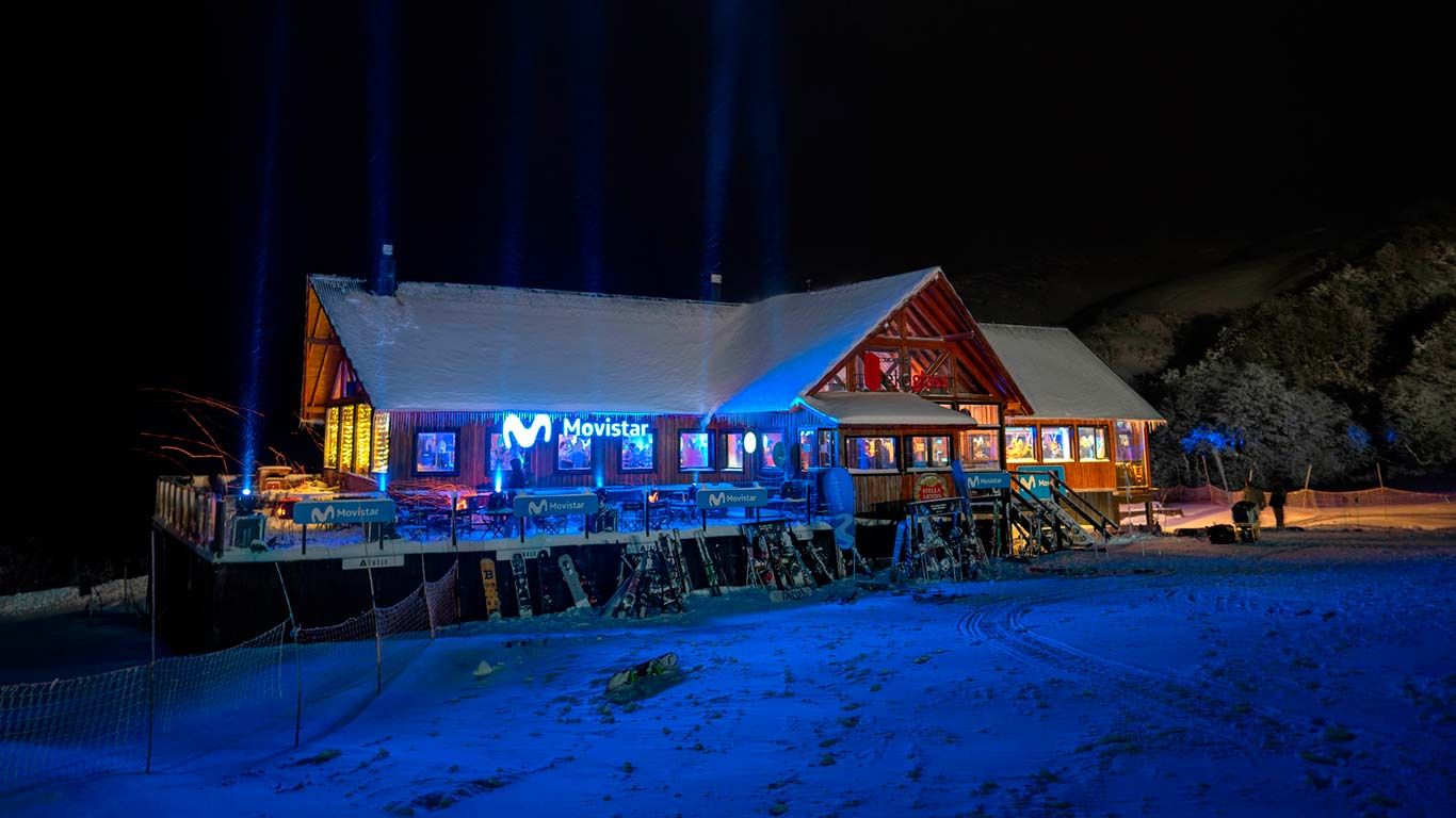 Cerro Chapelco: el escenario perfecto para una nueva edición del Movistar Ski Day & Night