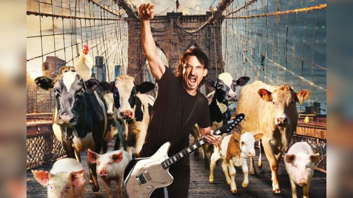 El cantante de Gojira pide a sus seguidores que se hagan veganos