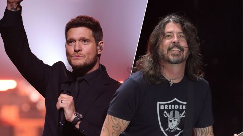 Michael Bublé sorprendió a los Foo Fighters en pleno recital