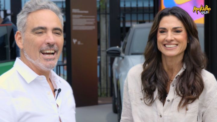 Gabriela Sabatini en un mano a mano con Danny Miche