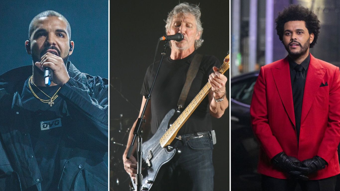 Roger Waters arremete contra The Weeknd y Drake