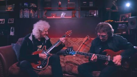 Tony Iommi y Brian May tocaron juntos “Paranoid”