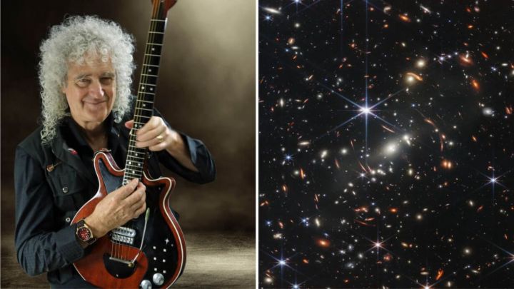 Brian May lanzó un tema inspirado en las imágenes del telescopio espacial Webb