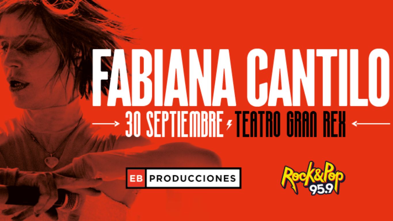 Fabiana Cantilo se presenta en el Teatro Gran Rex