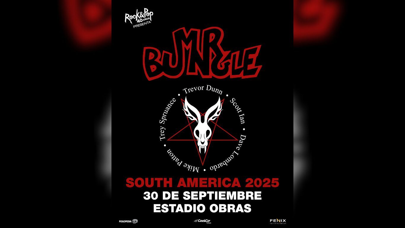 ¡Atentos! Ya están a la venta las entradas para Mr. Bungle