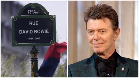 David Bowie tiene su propia calle en París