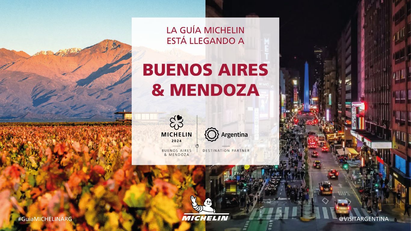 ¡Otra buena para el turismo argentino! La Guía Michelin debuta en el país