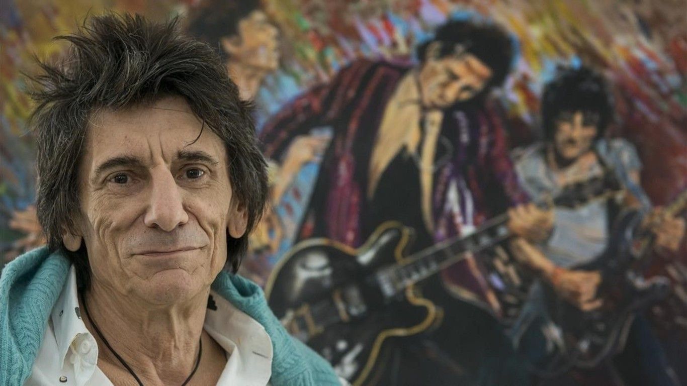 Ronnie Wood volvió a vencer al cáncer