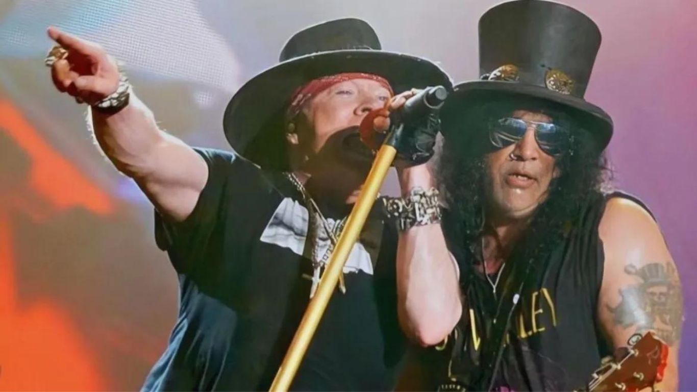 La confesión de Slash sobre su reconciliación con Axl Rose