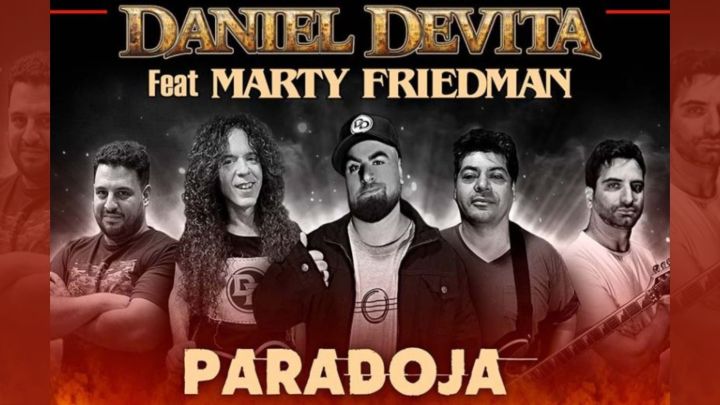 “Paradoja”: lo nuevo de Daniel Devita junto al ex Megadeth Marty Friedman
