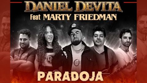 “Paradoja”: lo nuevo de Daniel Devita junto al ex Megadeth Marty Friedman