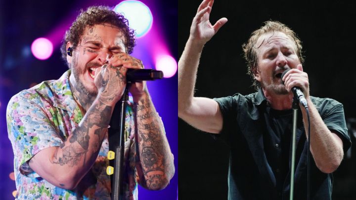 Mirá a Eddie Vedder y Post Malone haciendo un clásico de Pearl Jam