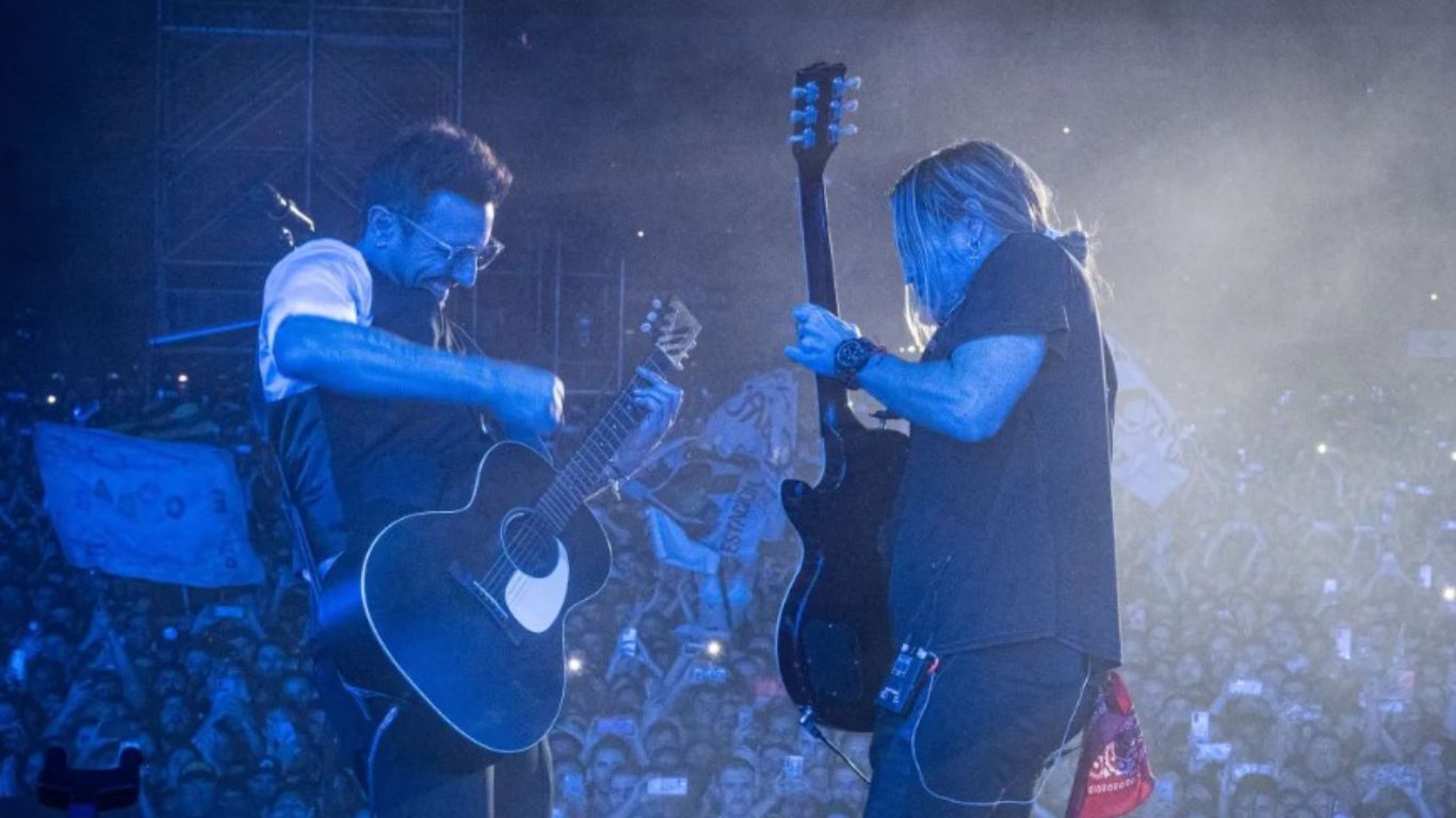 No Te Va Gustar lanzó un tema en vivo con Pato Sardelli de Airbag