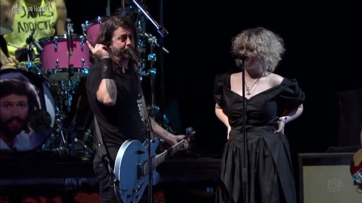 Violet Grohl, invitada especial de Foo Fighters