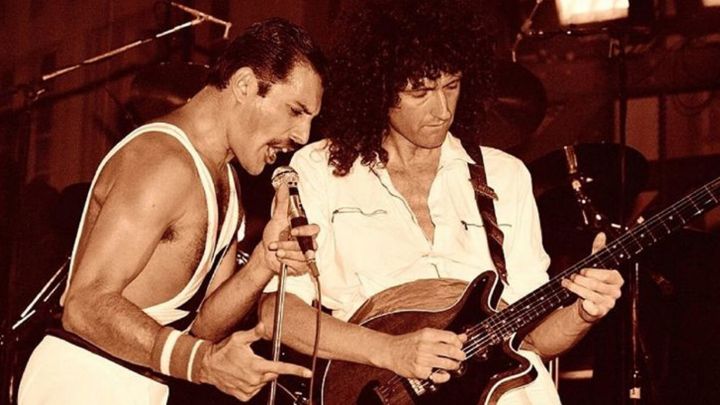 Brian May se emocionó tras cantar Love of My Life con el holograma de Freddie Mercury